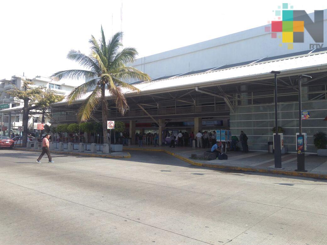 En terminal de autobuses instalarán módulos de información por Carnaval