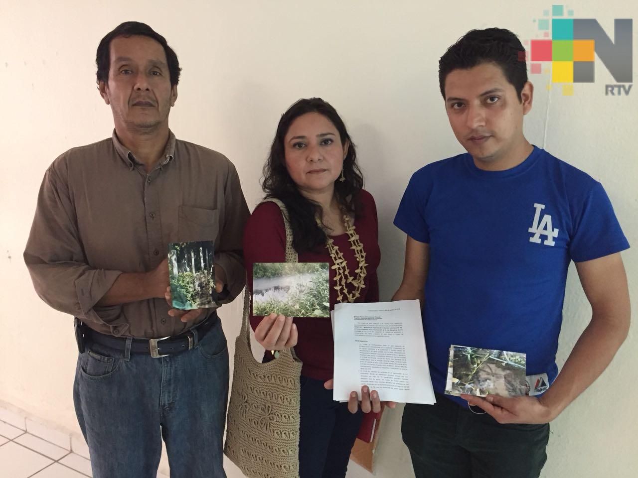 Organizaciones presentan proyecto para recuperar los ojos de agua en Coatzacoalcos