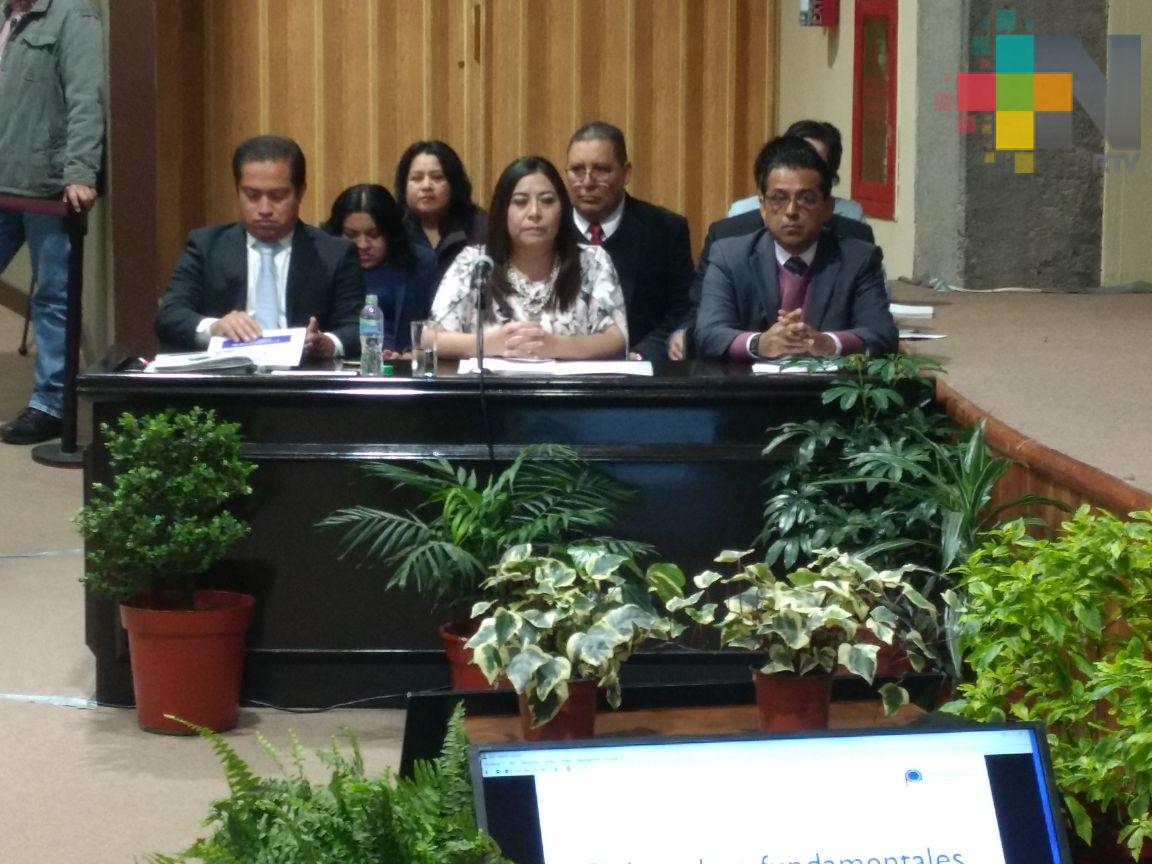 Rinde informe presidenta de la CEAPP ante Congreso del Estado