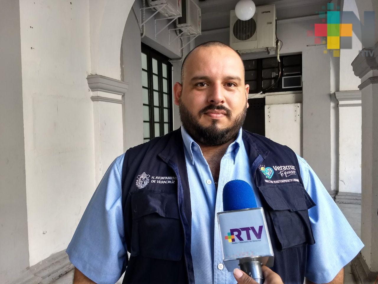 En marzo terminarán de colocar botes de basura en Veracruz