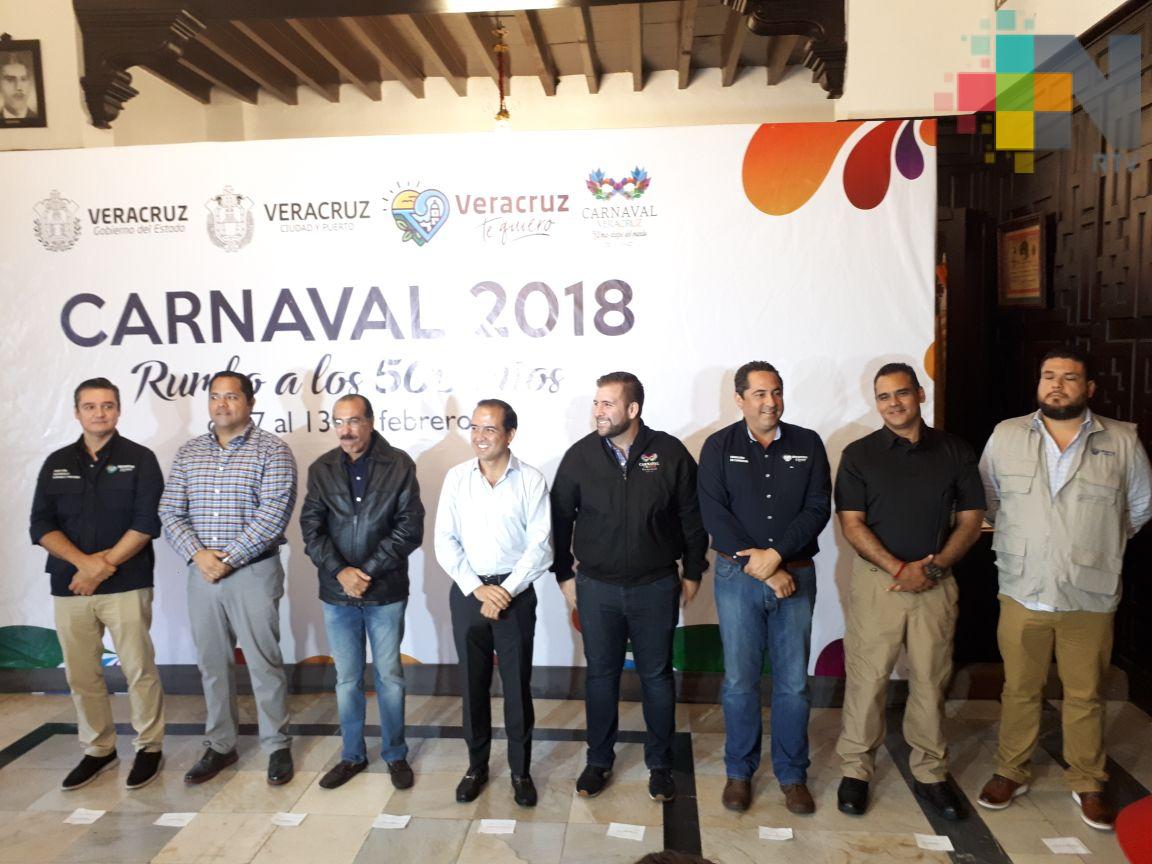 Todo un éxito el Carnaval de Veracruz: Alcalde