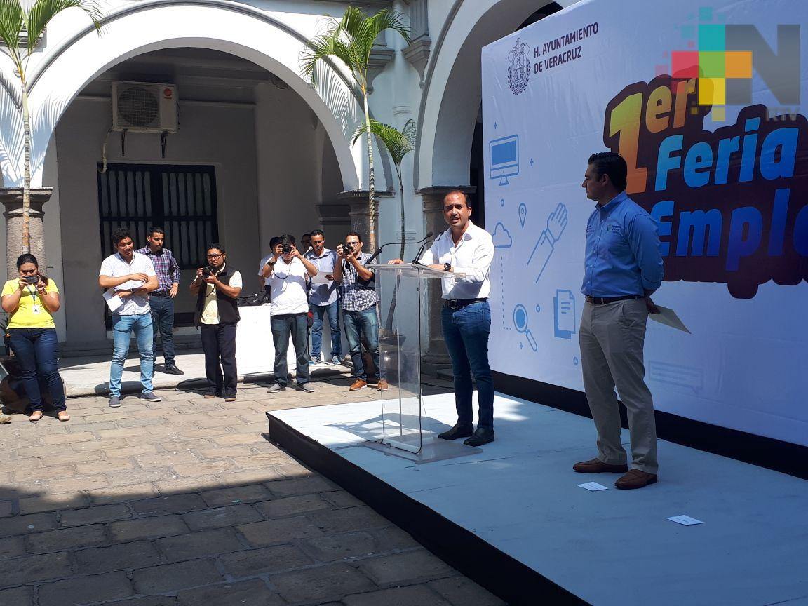 Anuncian primera Feria del empleo en Veracruz puerto