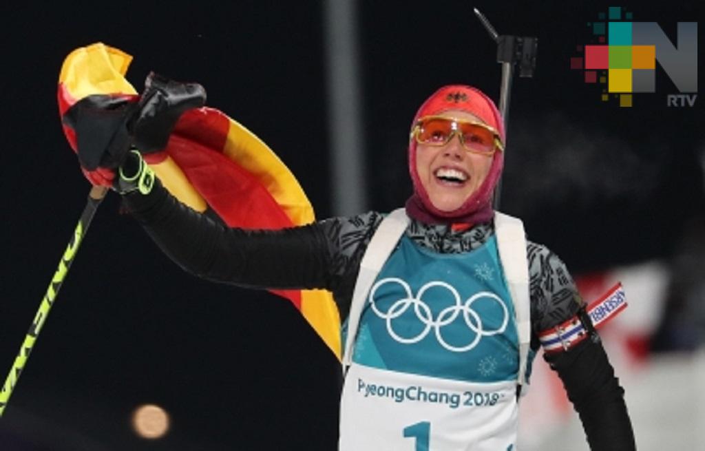 Alemania amplía dominio en cuadro de medallas en PyeongChang 2018