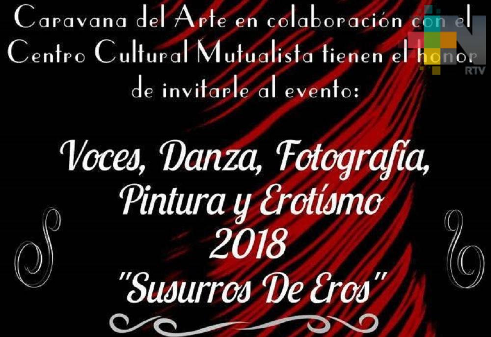 Agrupación Caravana de Arte presenta la obra literaria “Susurros de Eros”