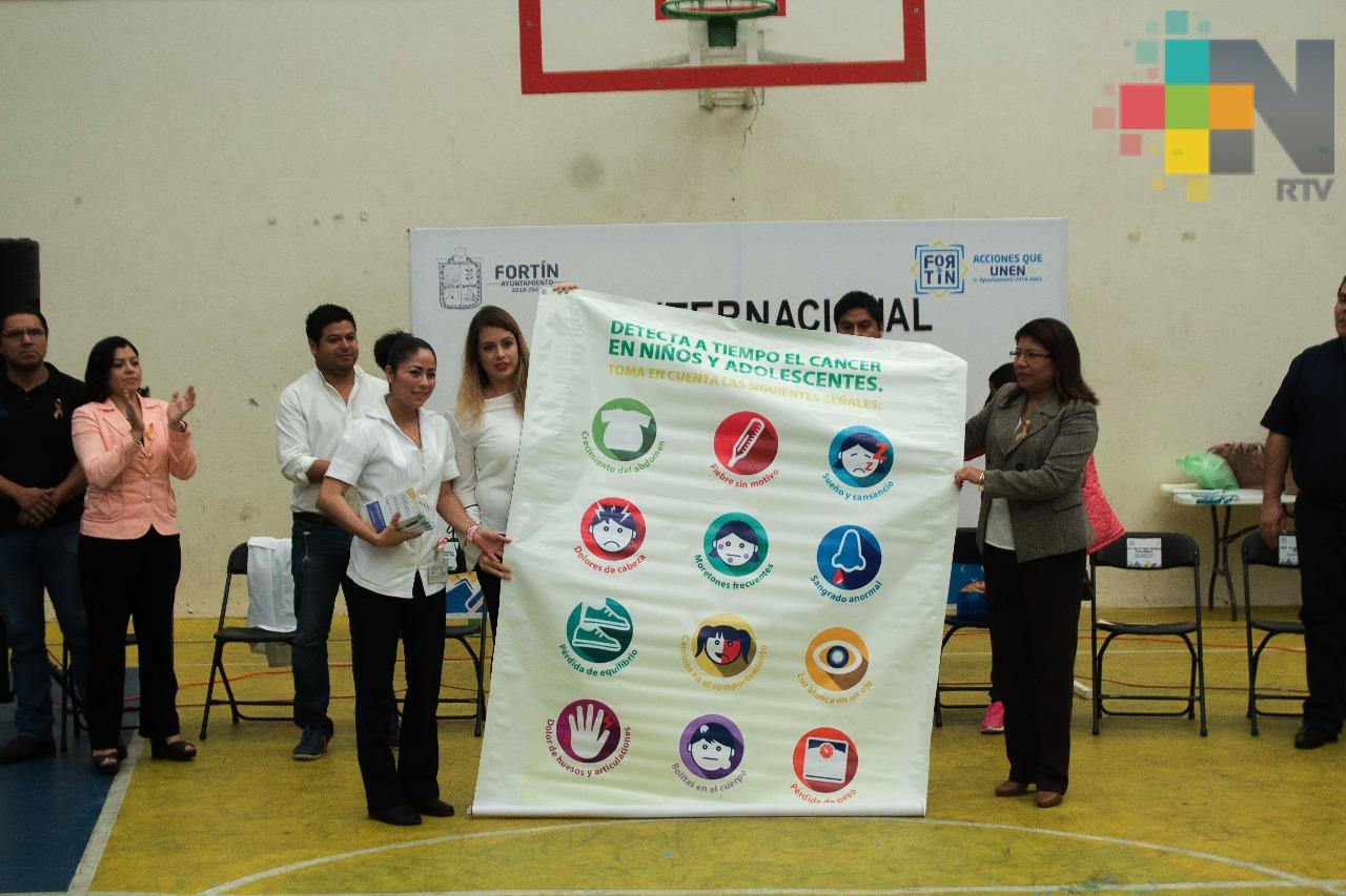 Celebran en Fortín el Día internacional de la lucha contra el cáncer infantil