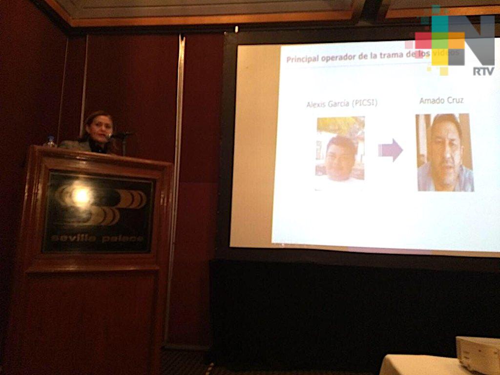 Acusa Eva Cadena a Cuitláhuac, Rocío Nahle y Amado Cruz de ponerle la ‘trampa’ de los videos; los denunciará