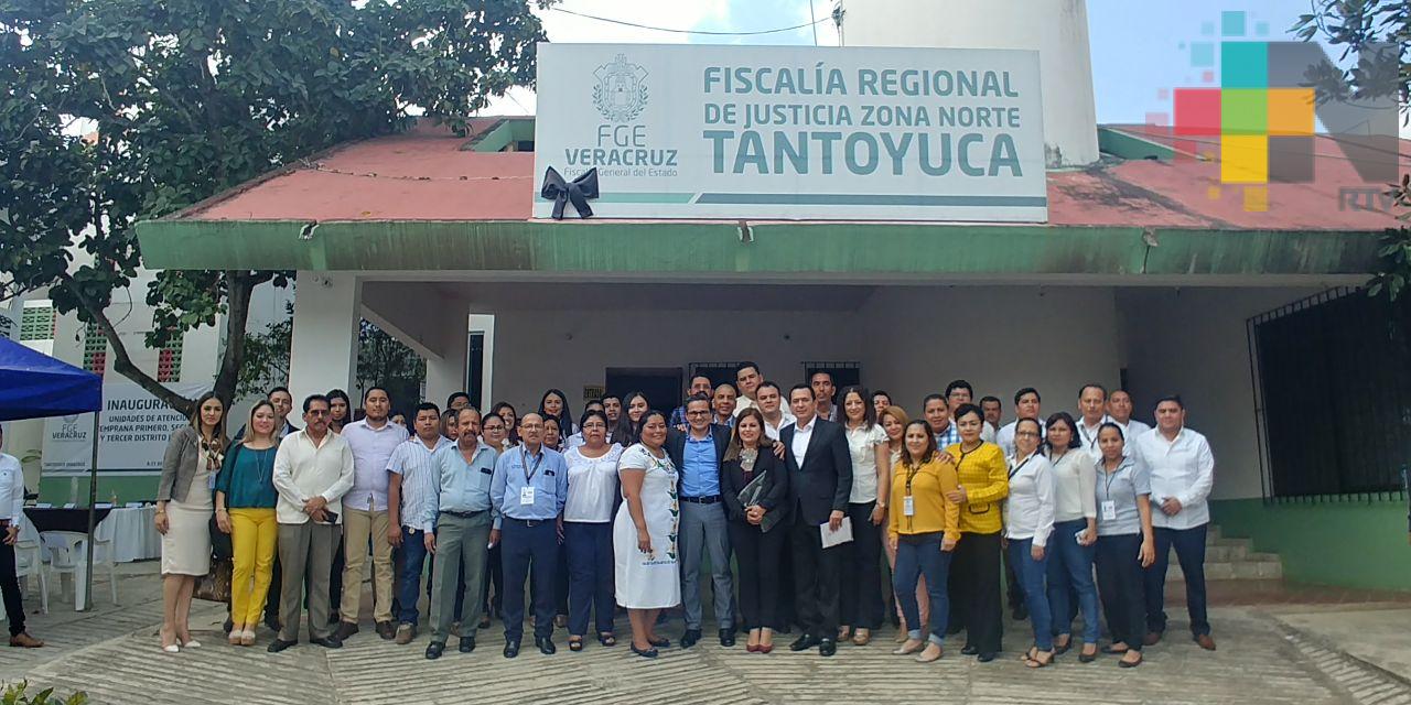 Inaugura Fiscal General Unidades de Atención Temprana en Tantoyuca, Ozuluama y Pánuco
