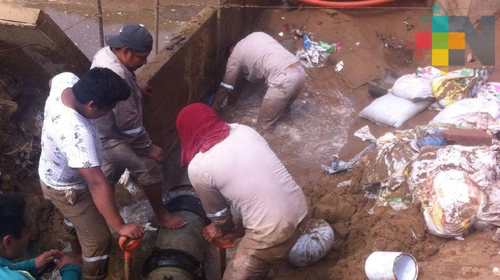 Se quedan sin agua colonias de Coatzacoalcos