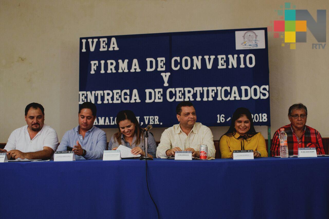 IVEA y ayuntamientos de la zona del Papaloapan firman convenio