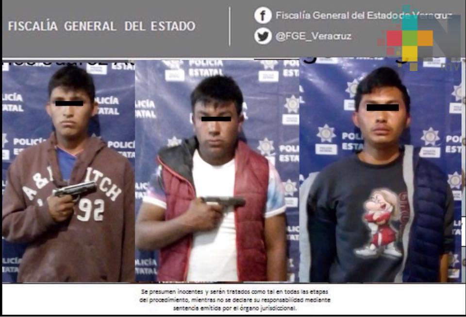 Desarticulan a banda de probables ladrones en Perote