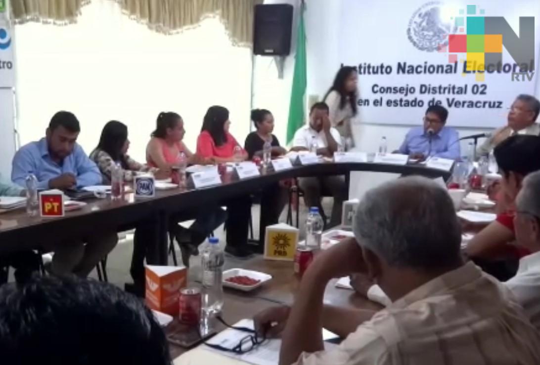 En Tantoyuca, INE determina acreditación de observadores electorales e instalación de casillas