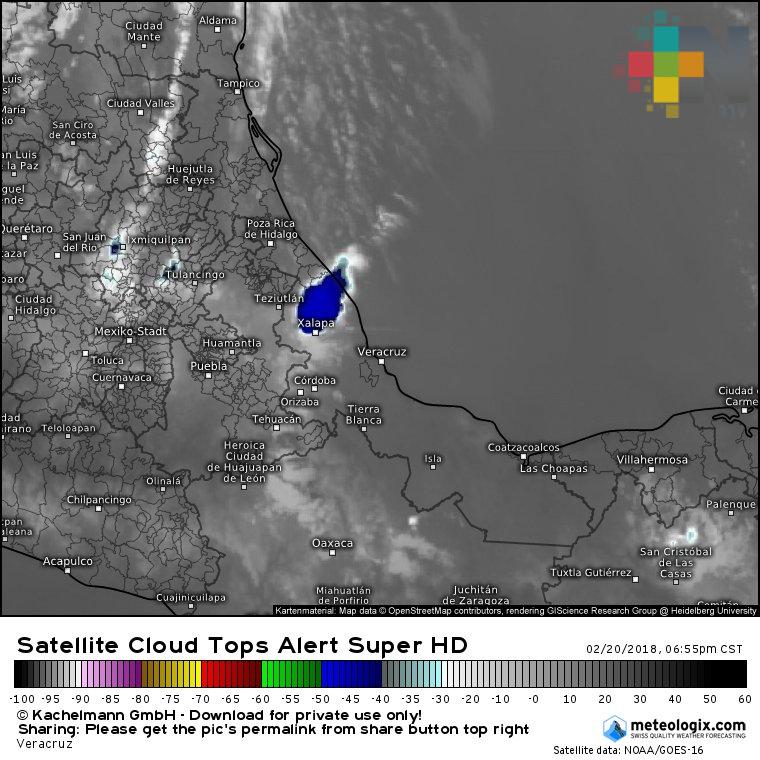 Lluvias y tormentas con granizo, pronostica PC