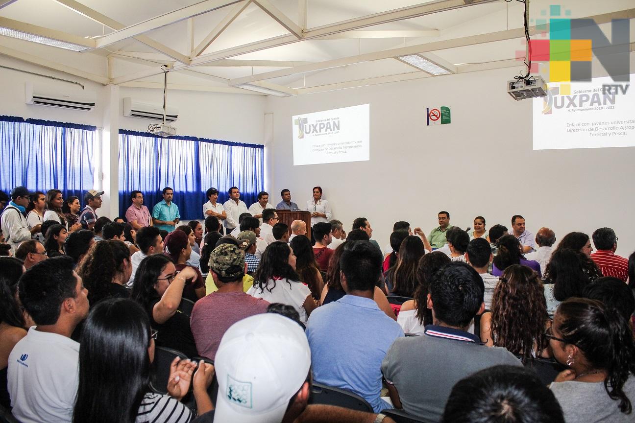 Ayuntamiento de Tuxpan celebró convenio de colaboración con la Facultad de Ciencias Biológicas y Agropecuarias de la UV