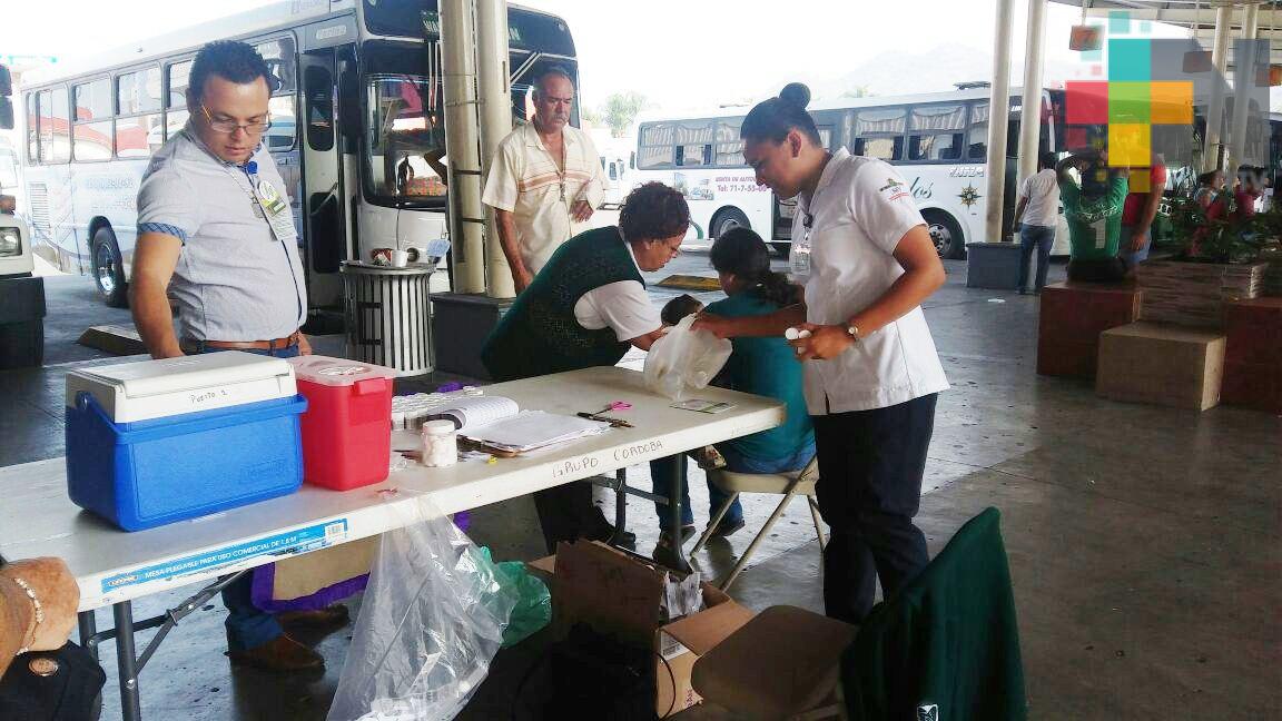 Cuenta IMSS con 61 mil vacunas para municipios de la zona centro durante Semana Nacional de Salud