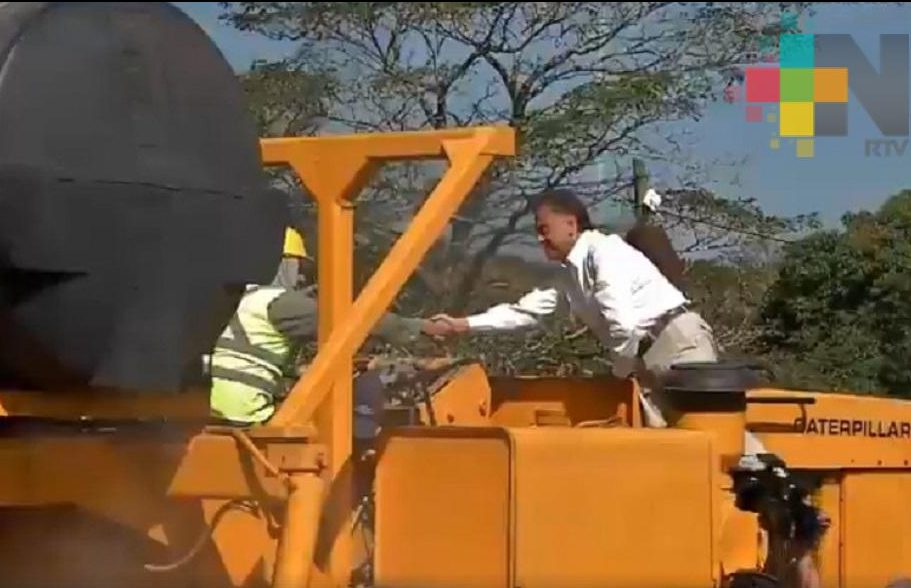 Gobernador de Veracruz da inicio a construcción de libramiento de Tlalixcoyan
