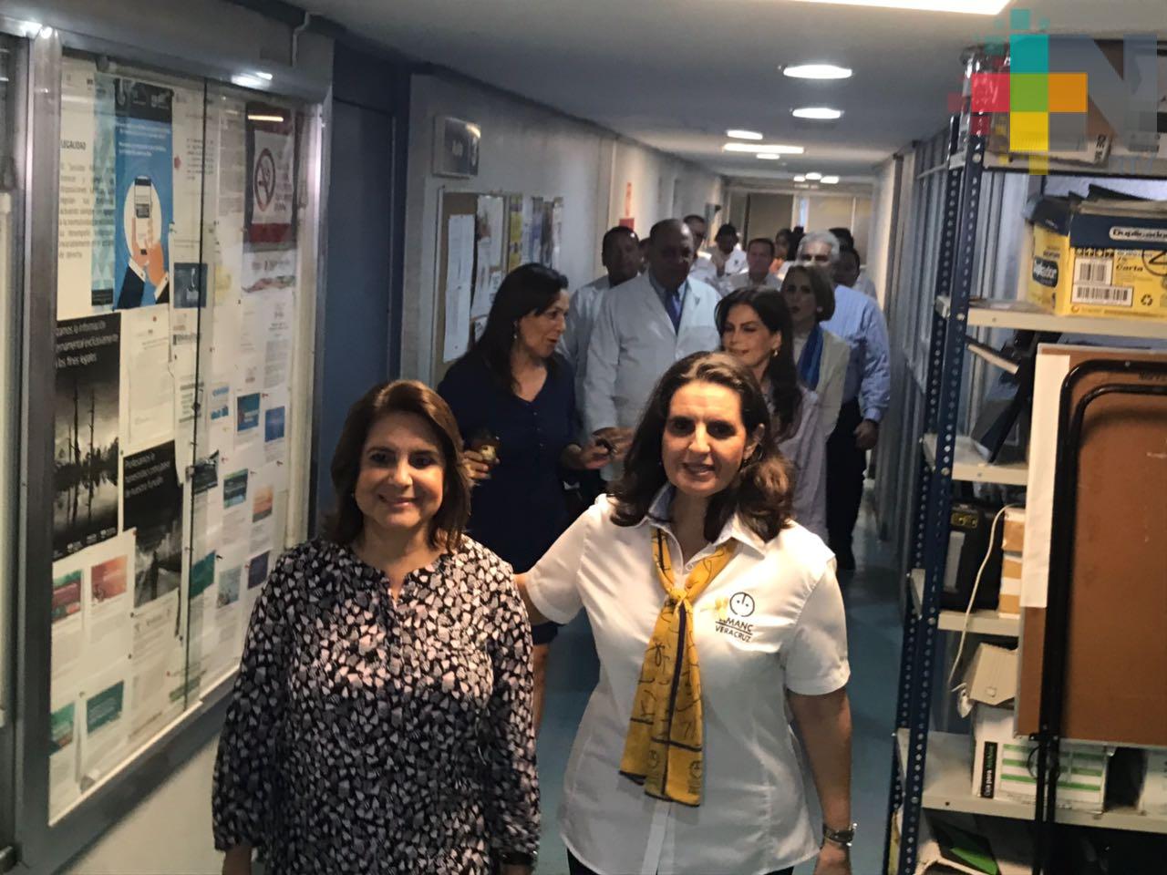 Todos los programas asistenciales estaban detenidos, se tuvieron que reactivar: Leticia Márquez de Yunes