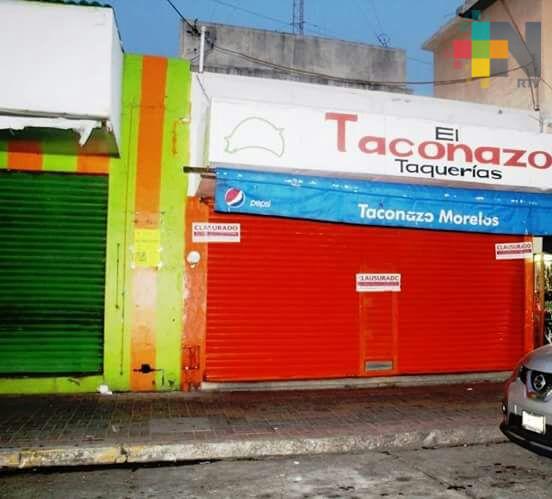 Clausuran negocios de Coatzacoalcos por prácticas indebidas en la emisión de facturas