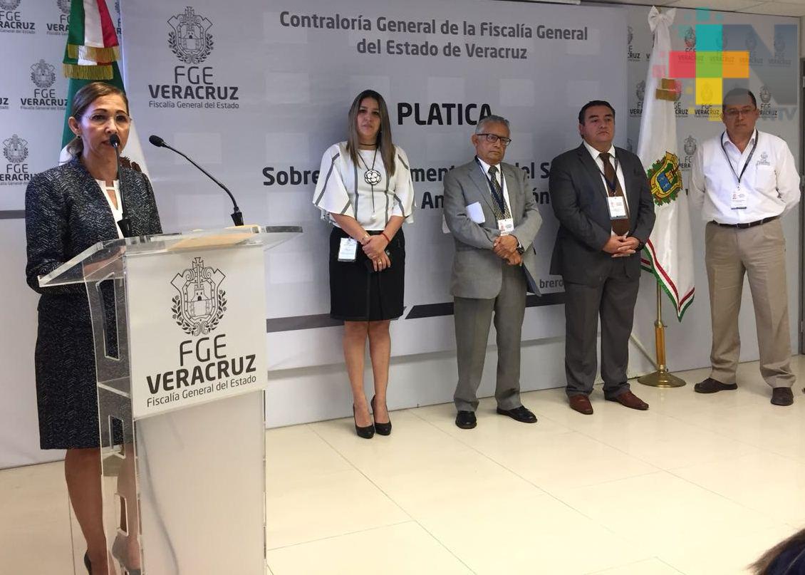 Refuerza FGE actualización de servidores públicos en el Sistema Nacional Anticorrupción