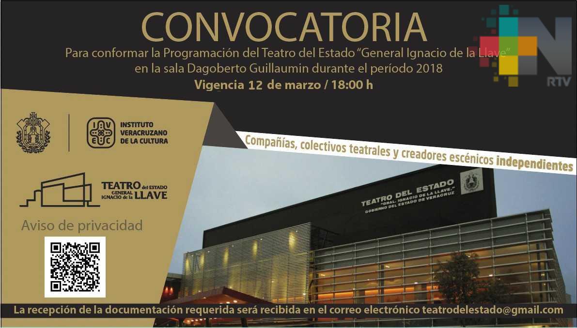 IVEC abre convocatoria para grupos teatrales independientes