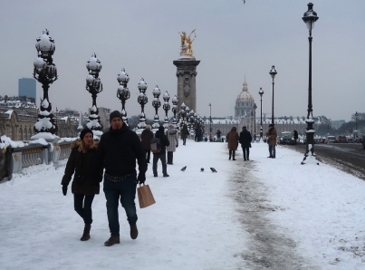 Ola de frío en Francia deja al menos tres muertos