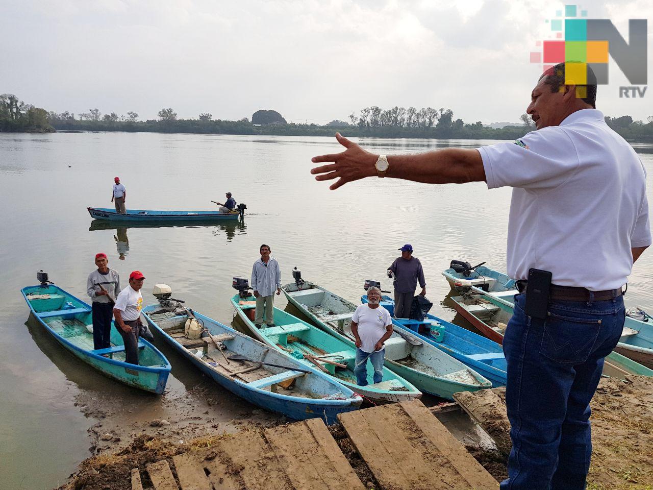 Pescadores y autoridades suman esfuerzos en Gutiérrez Zamora