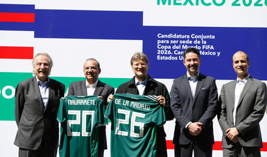 Gobierno federal respalda candidatura de la Femexfut para organizar Mundial 2026 con EU y Canadá