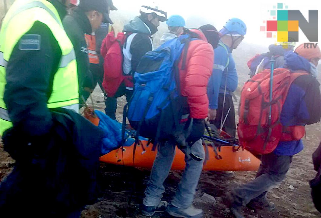 Se accidentan dos diplomáticos estadounidenses en el Pico de Orizaba; uno de ellos falleció