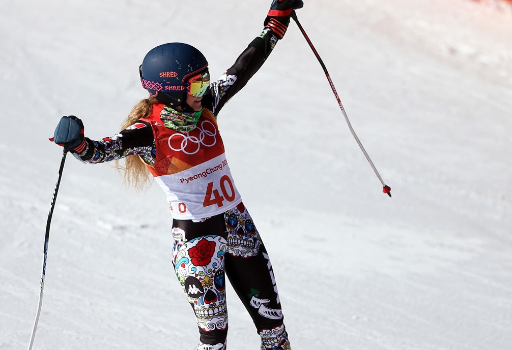 Mexicana Sarah Schleper resbala y termina sueño en Juegos Olímpicos de Invierno