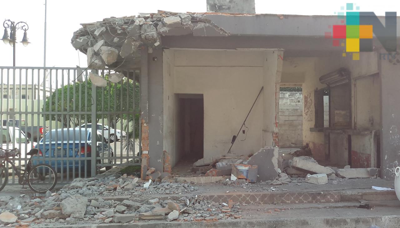 Ordenan demolición del viejo mercado “Jesús García Corona” de Veracruz