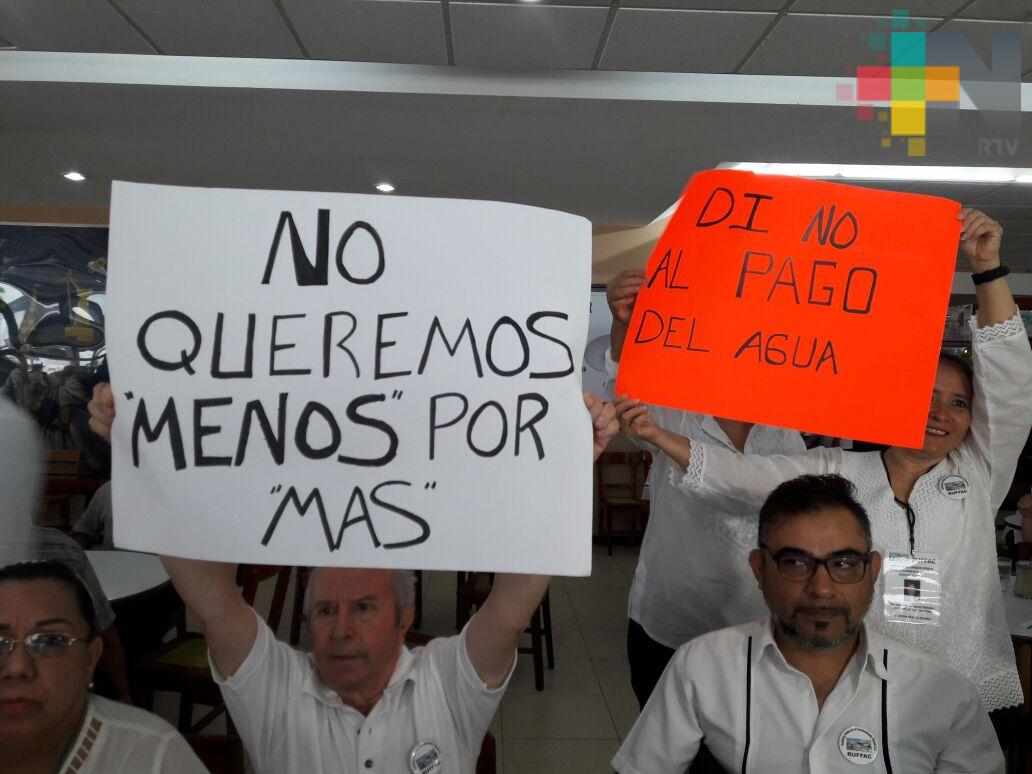 Colonos de Veracruz rechazan trabajo de Grupo MAS