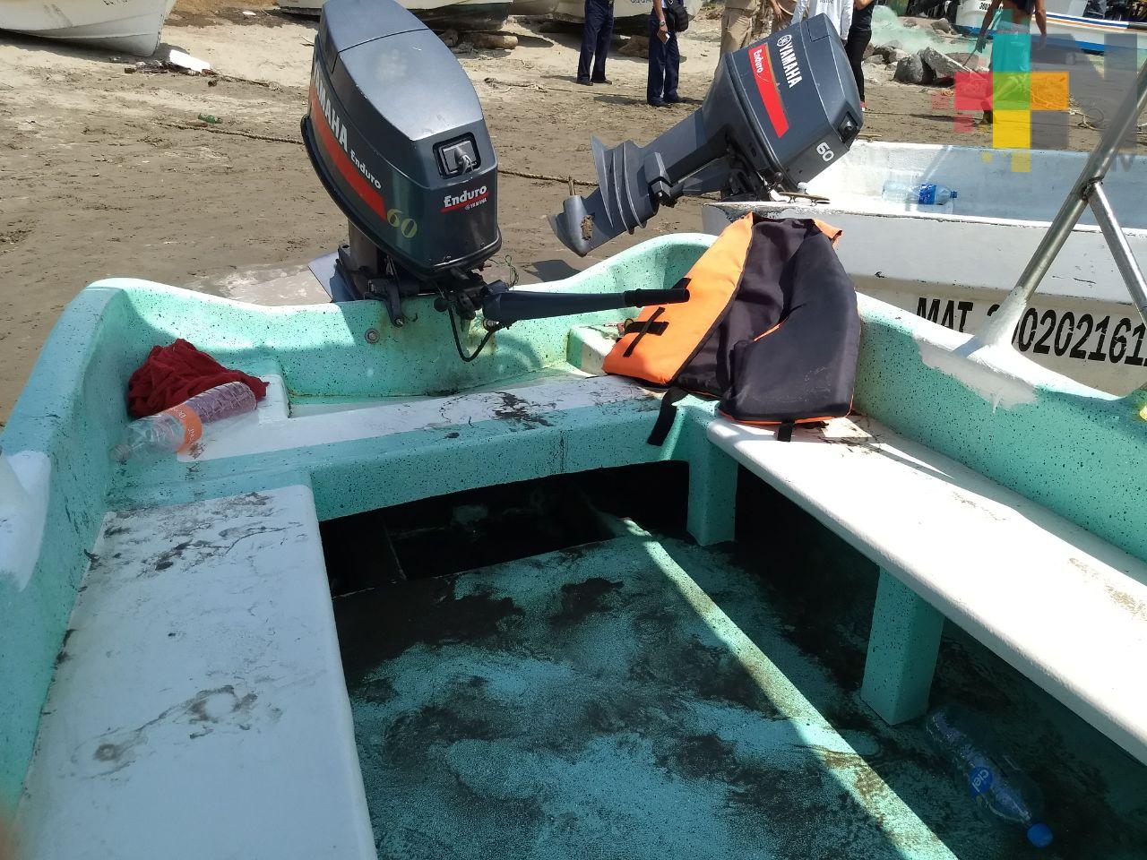 Lancha sufre percance mientras realizaba recorrido con visitantes en el puerto de Veracruz