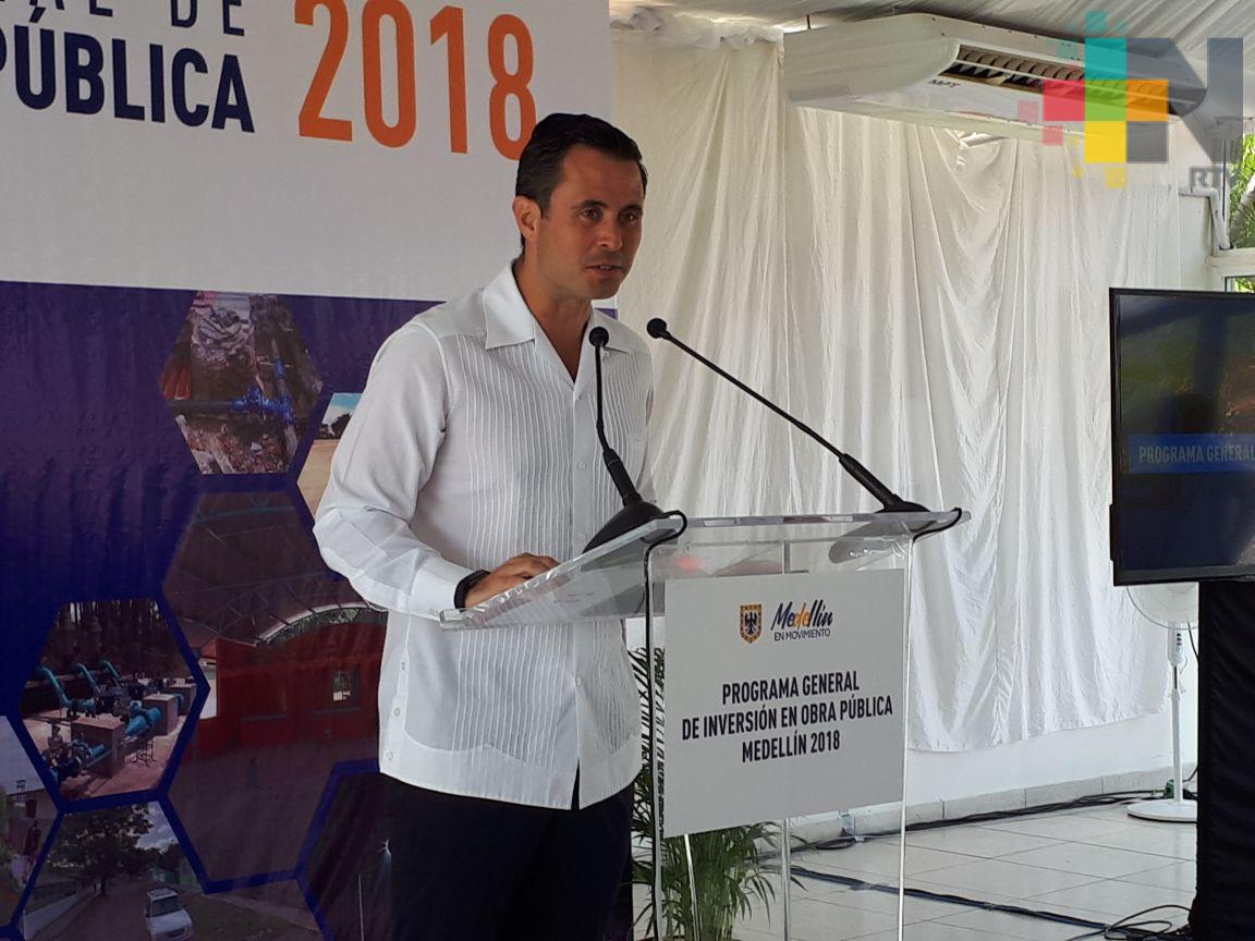 Alcalde de Medellín presenta programa general de obra pública 2018