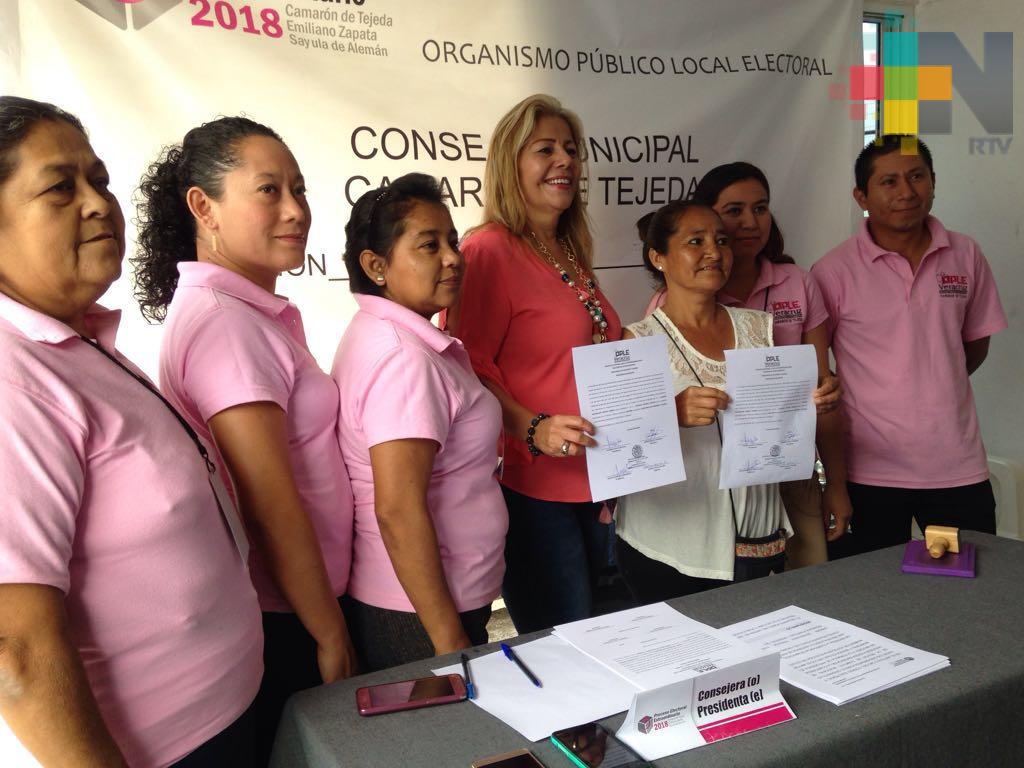 Dan triunfo a coalición PAN-PRD en Camarón de Tejeda, Veracruz
