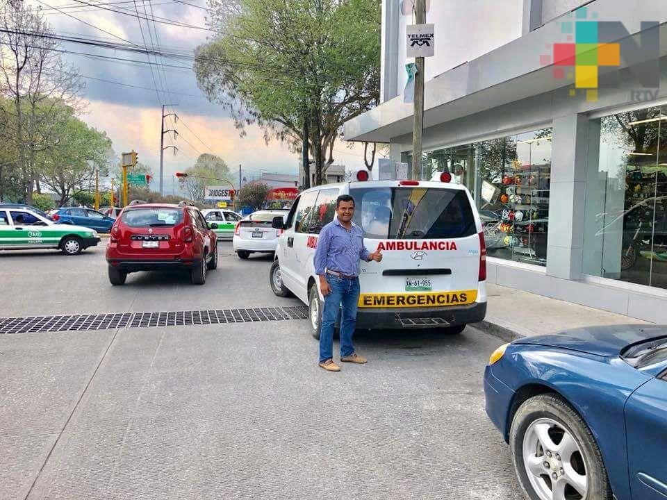 Recibió Pajapan por parte de gobierno del estado una ambulancia