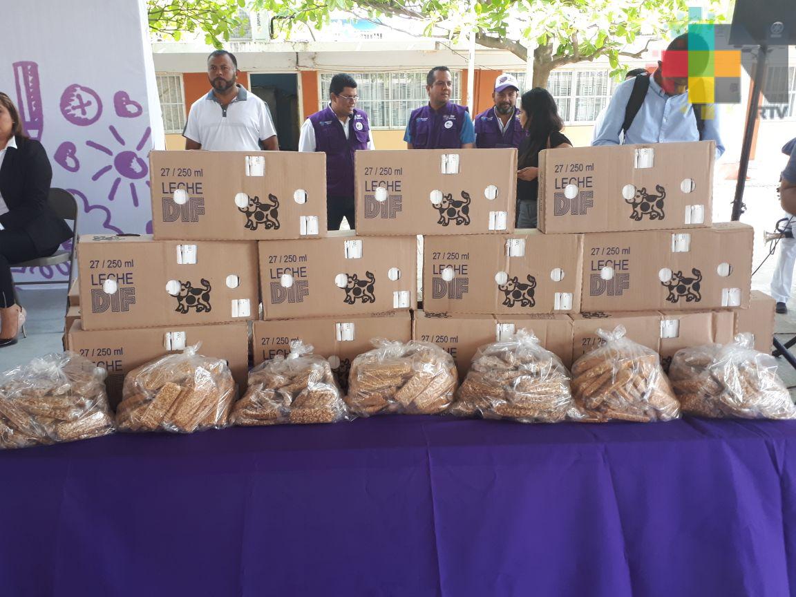 DIF municipal de Veracruz ha entregado 200 mil desayunos