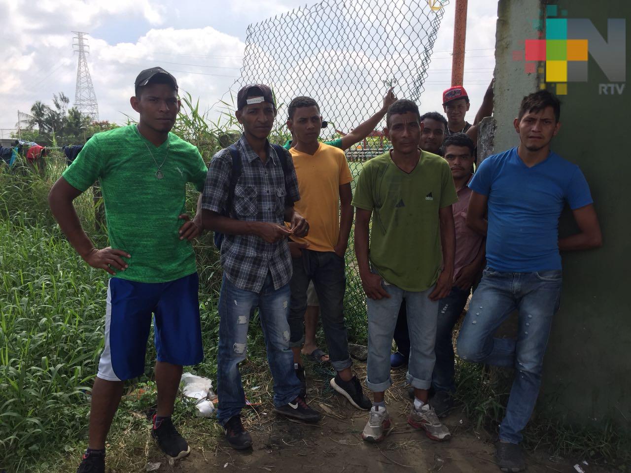 Ningún migrante ha reportado alguna violación de sus derechos humanos en Coatzacoalcos