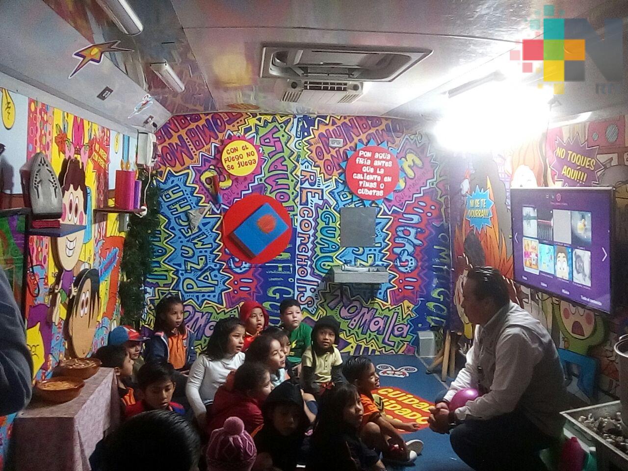 Llega la feria de Protección Civil infantil a los municipios del sur de Veracruz