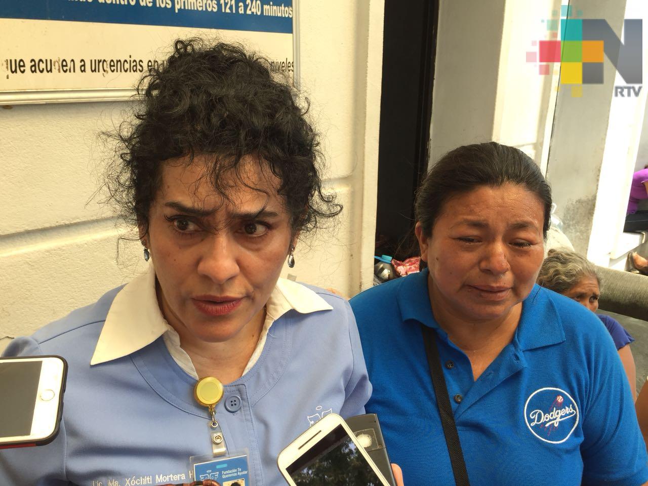 Familia de campesino quemado solicita apoyo