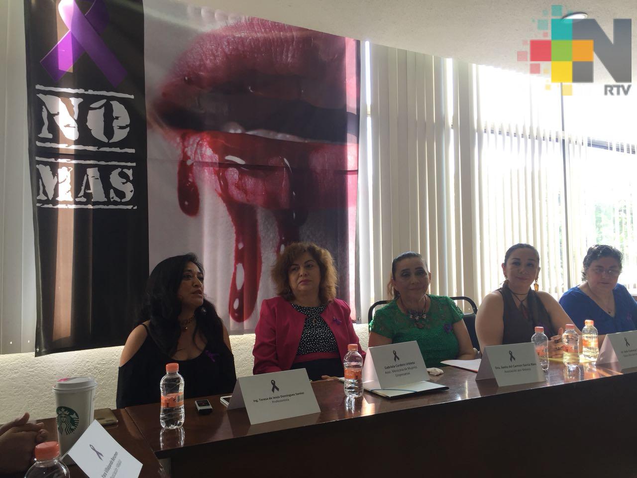 Asociaciones civiles solicitan a las autoridades erradicar la violencia contra la mujer