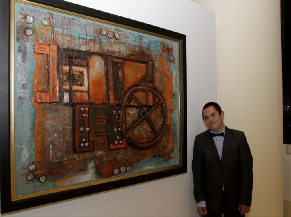 Inauguran en la Ciudad de México «Tiempos de luz», muestra de arte Down