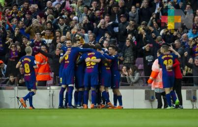 Barcelona saca apurado triunfo de 1-0 sobre el Atlético de Madrid