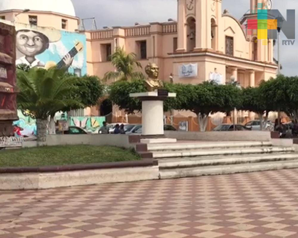 Inician trabajos de rehabilitación en el primer cuadro de la ciudad de Cosamaloapan