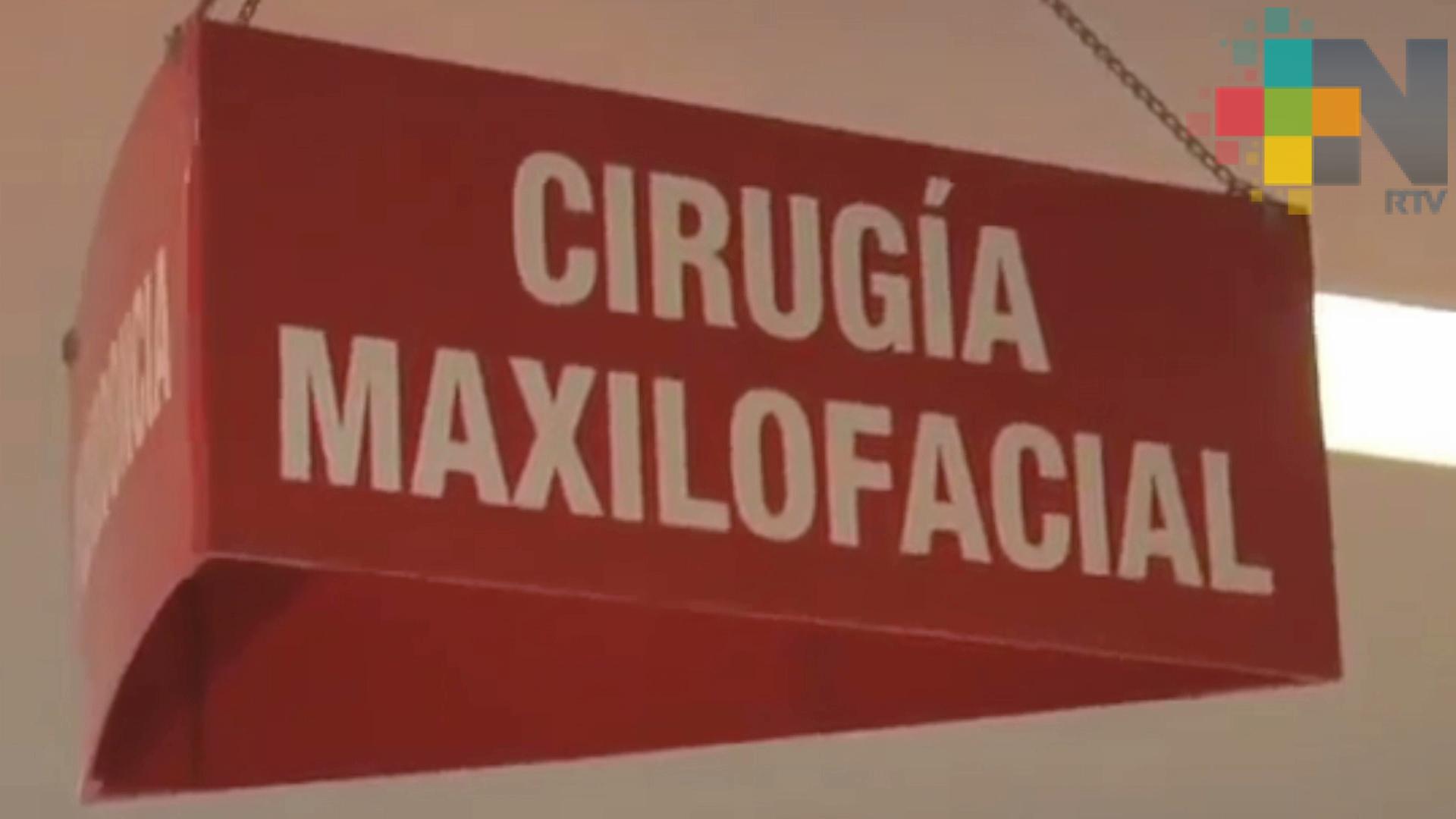 Con labio leporino, la mitad de pacientes que reciben cirugías maxilofaciales en el CAE