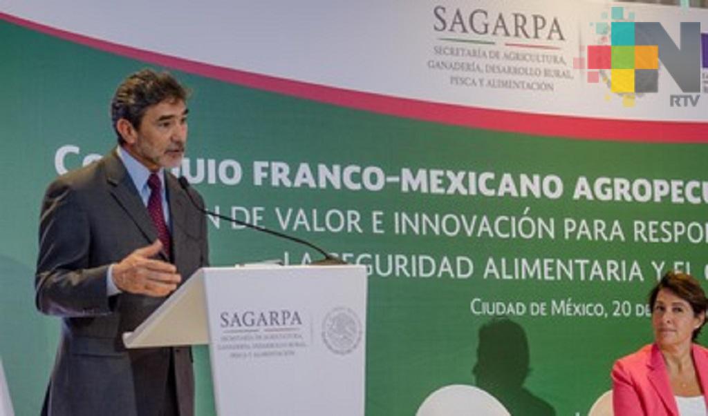 Refuerzan México y Francia cooperación en sector agroalimentario y combate al cambio climático