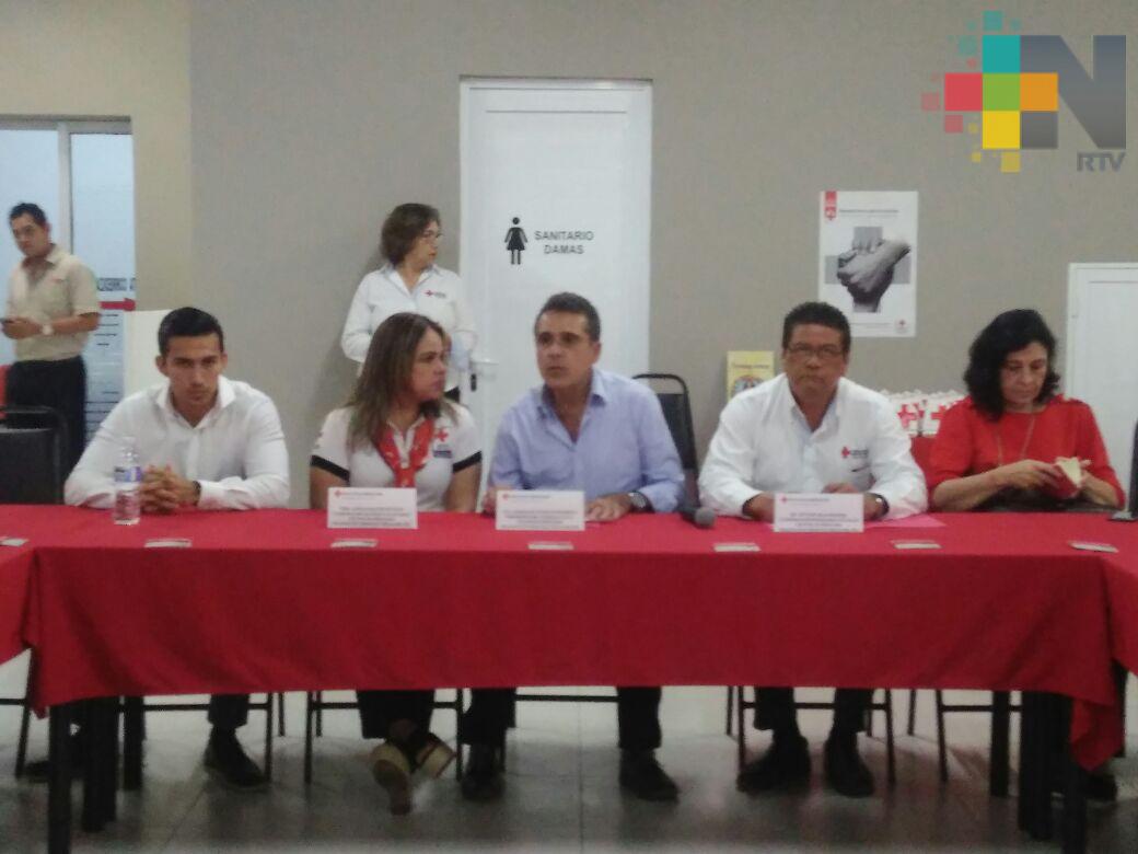 Invitan a participar en eventos para ayudar a la Cruz Roja de Veracruz-Boca del Río