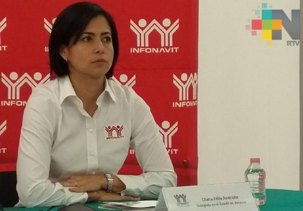 Diana Félix Andrade, nueva delegada del Infonavit en Veracruz