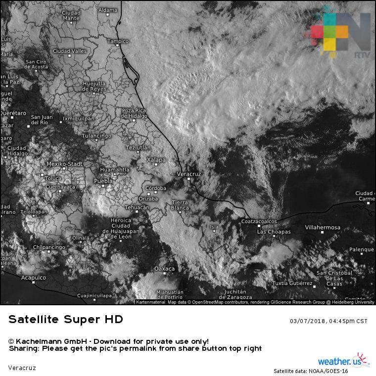 Seguirán las lluvias y viento por FF 35