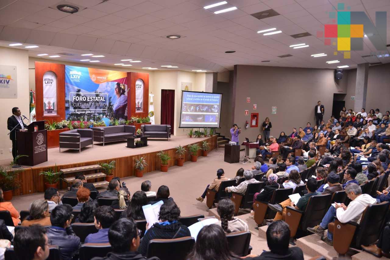 En Congreso del Estado inauguran Foro Estatal de Cultura y Turismo