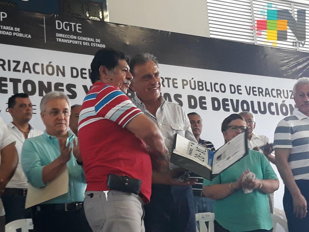 Reordenamiento del Transporte Público erradicará piratería de unidades de transporte