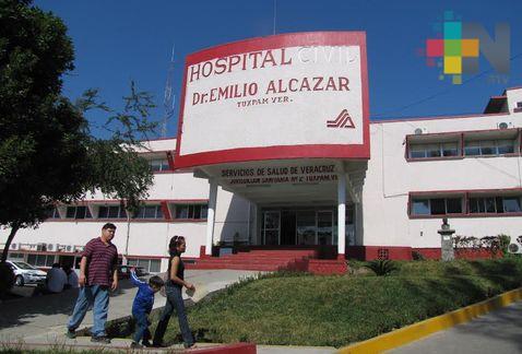 Hospital Civil de Tuxpan, preparado para responder ante contagio de Covid-19